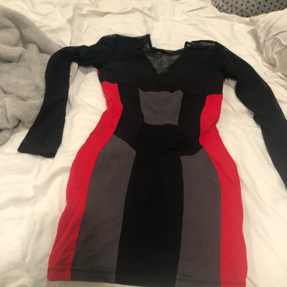 Color block dress